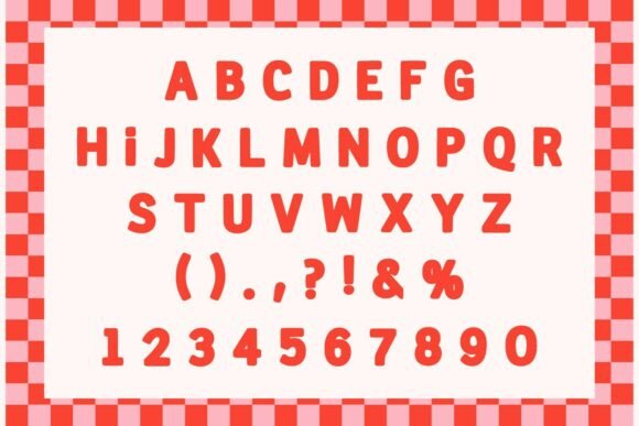 Bold Funky Font - Preview 4