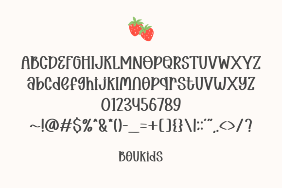 Boukids Font - Preview 6
