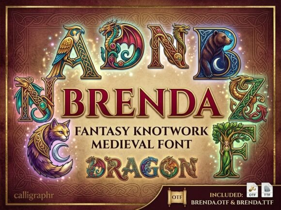 Brenda Font - Preview 1