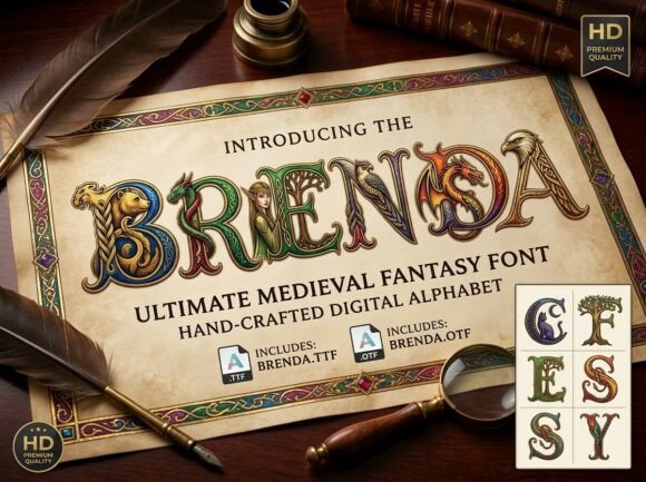 Brenda Font - Preview 2
