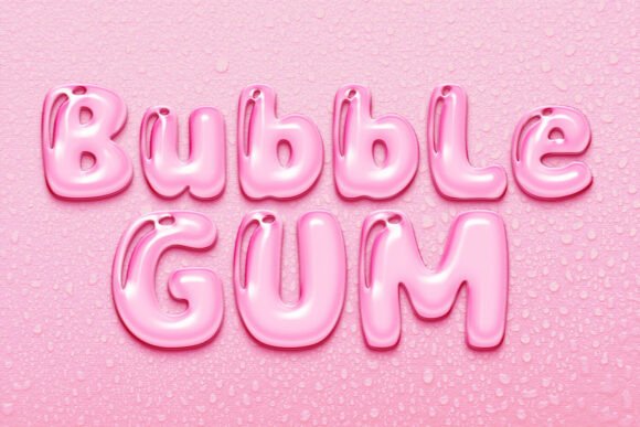 Bubbly Font - Preview 3