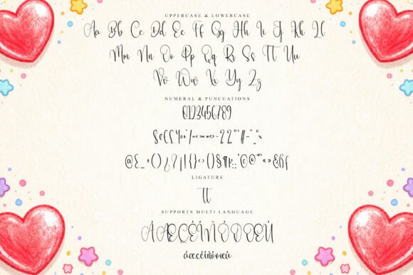 Candy Heart Font - Preview 5