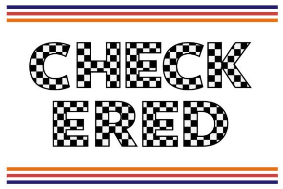 Checkered