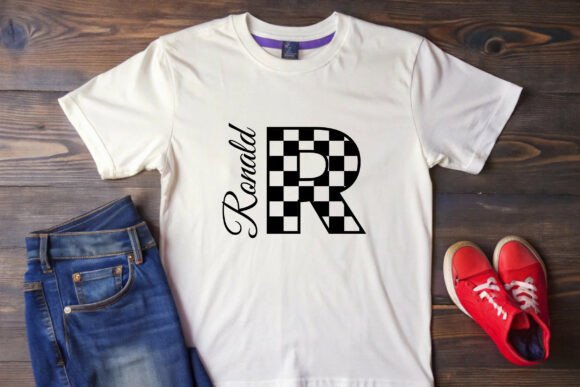 Checkered Font - Preview 2