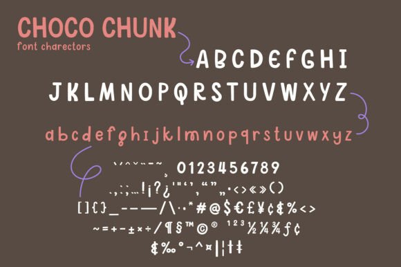 Choco Chunk Font - Preview 1