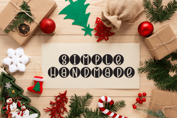 Christmas Monogram Font - Preview 2