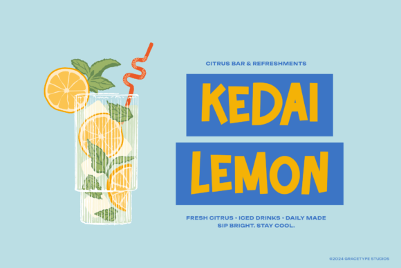 Citrida Font - Preview 3