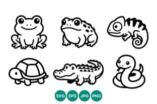 Cute Cartoon Animal Vector Art