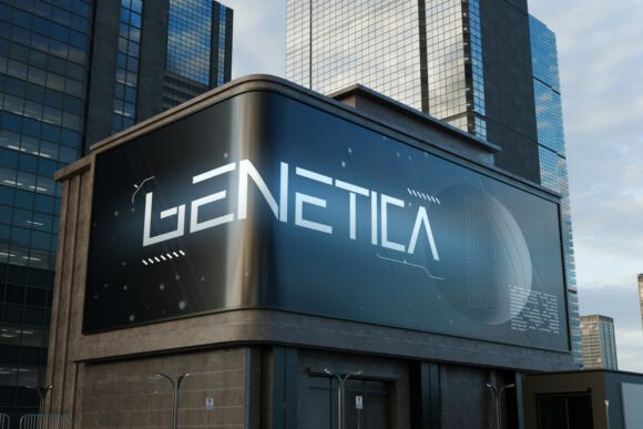Cybernex Font PNG with transparent background - Preview 5
