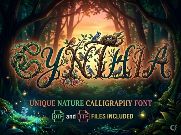 Cynthia Font - Preview 1