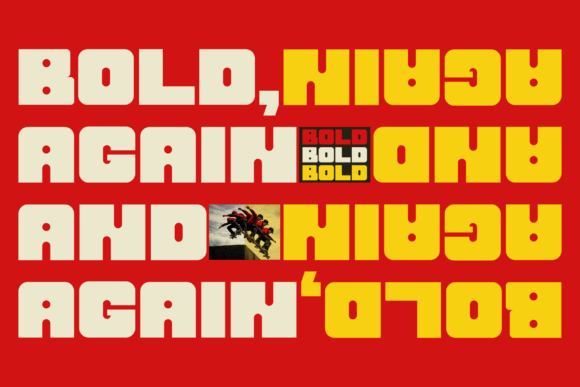 Decol Rz Font - Preview 1