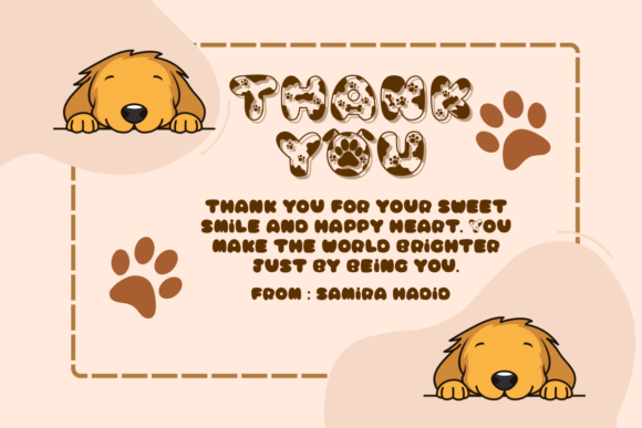 Dog Mom Font - Preview 6