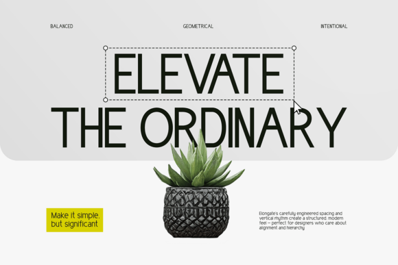 Elongate Font - Preview 3