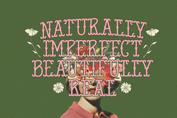Florivea Typeface Font PNG with transparent background - Preview 6