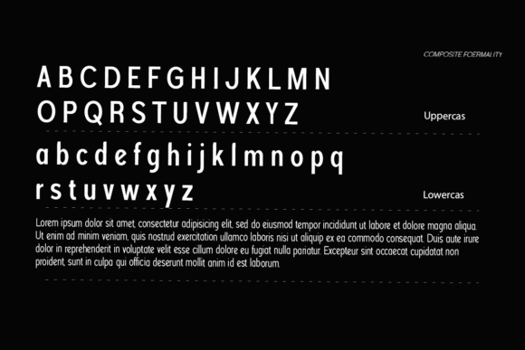 Foermality Condensed Font - Preview 3