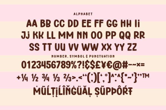 Harvest Sunday Font PNG with transparent background - Preview 4