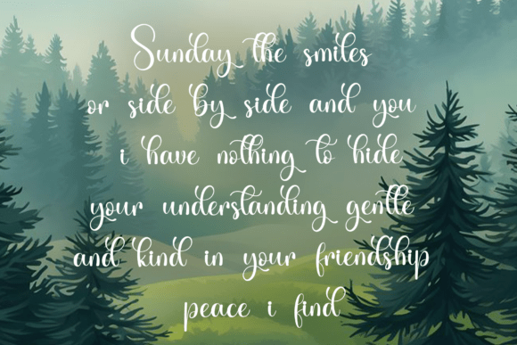 Highstyle Font PNG with transparent background - Preview 3