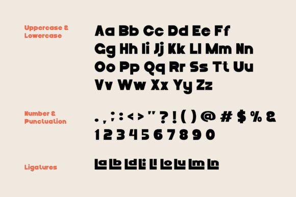 Lalalili Font font preview - 1