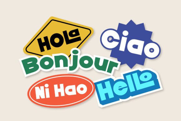 Lalalili Font font preview - 4