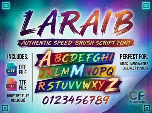 Laraib Font PNG with transparent background - Preview 2