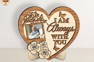 Memorial Photo Frame Laser Cut File SVG · Creative Fabrica