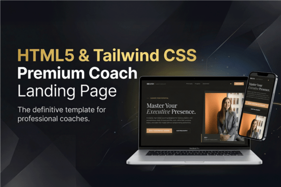 Premium Executive Coach Landing Page