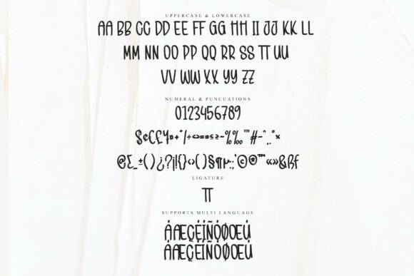 Preppy Easter Font PNG with transparent background - Preview 5