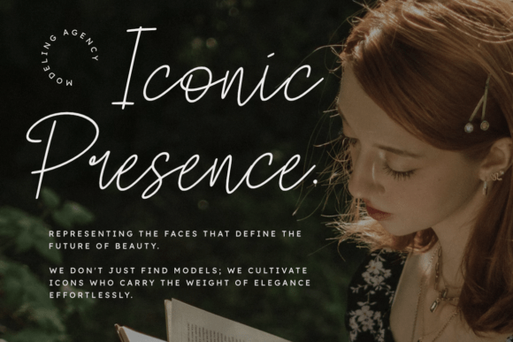 Renatela Font PNG with transparent background - Preview 5