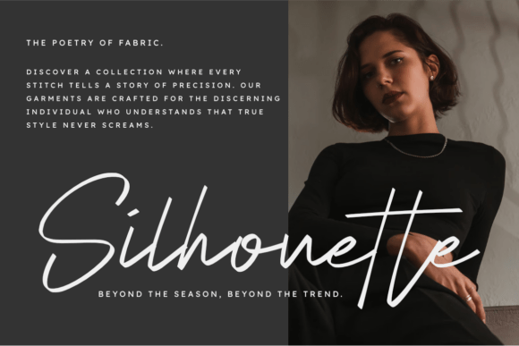 Selovina Signature Font PNG with transparent background - Preview 2