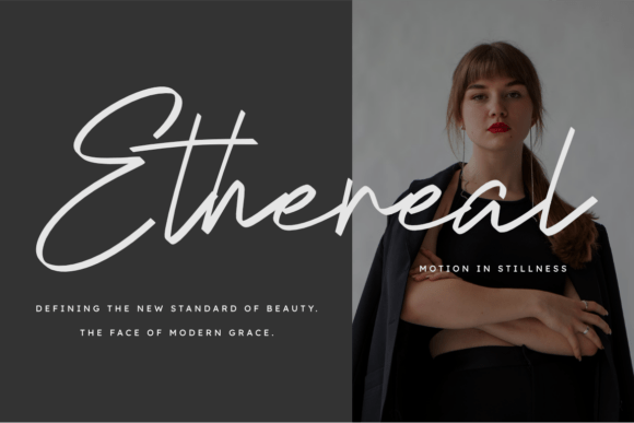 Selovina Signature Font PNG with transparent background - Preview 5