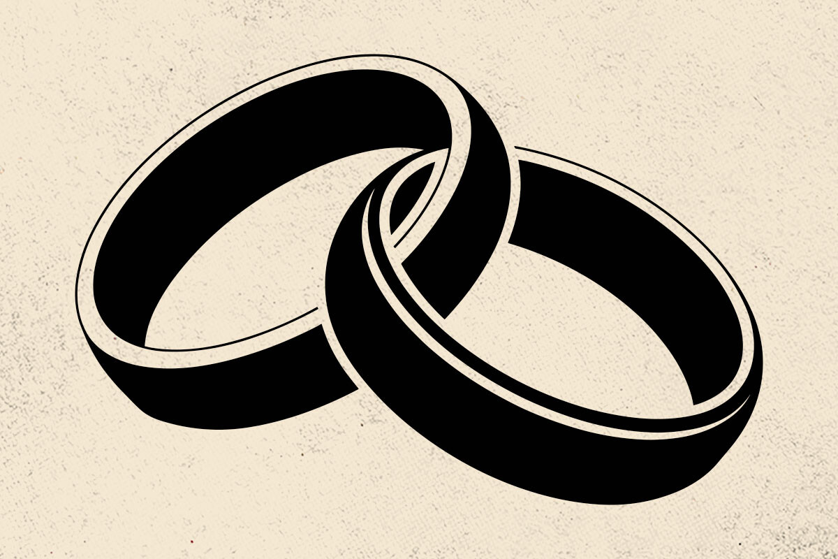 Wedding Rings Svg, Interlocking Rings