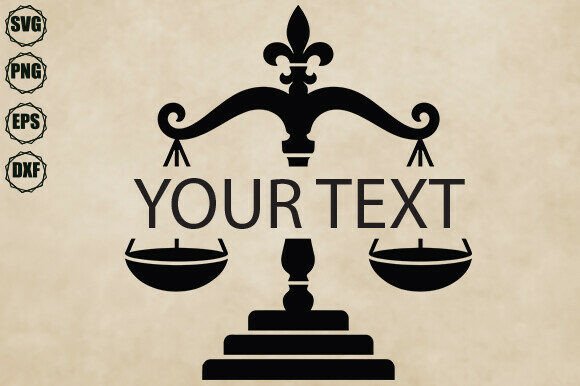 Justice Scale Svg, Balance Scale Graphic Crafts By RN Studio
