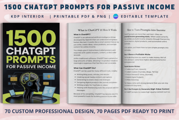 1500 ChatGPT Prompts for Passive Income