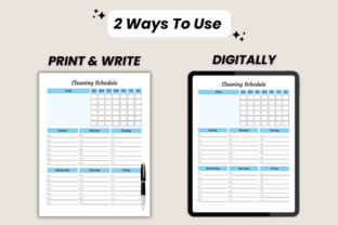 2026 Cleaning Planner Canva Template Graphic by DIGITAL PRINT BOX ...