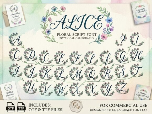 Alice Font - Preview 1