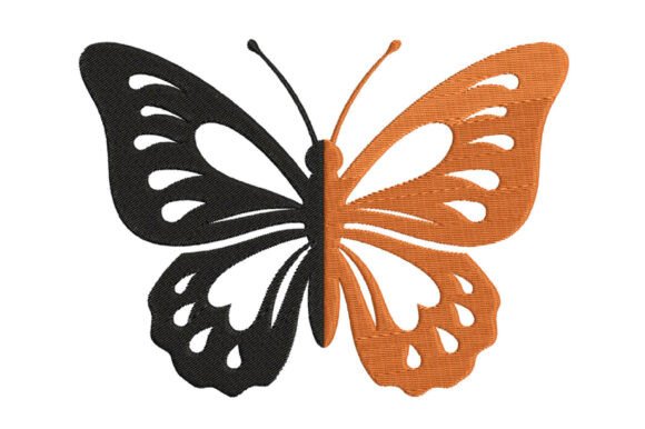 Butterfly Machine Embroidery Design