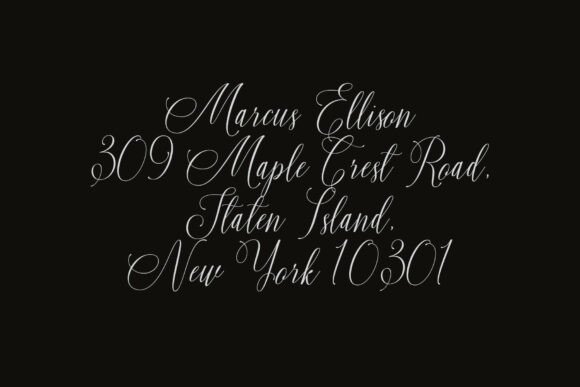 Calistra Calligraphy Font - Preview 3