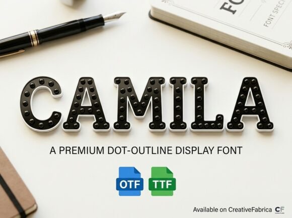 Camila Font - Preview 1