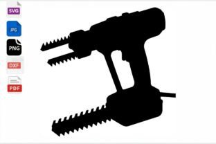 Cordless Reciprocating Saw Silhouette