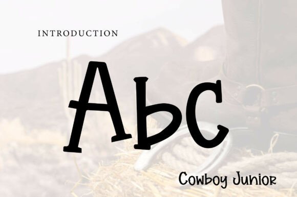 Cowboy Junior Font - Preview 1