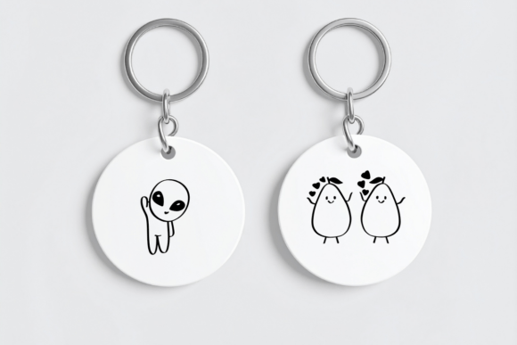 Cute Random Icons Font PNG with transparent background - Preview 5