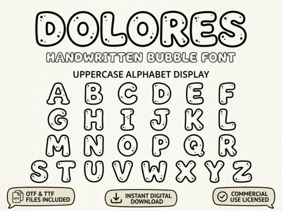 Dolores Font - Preview 2