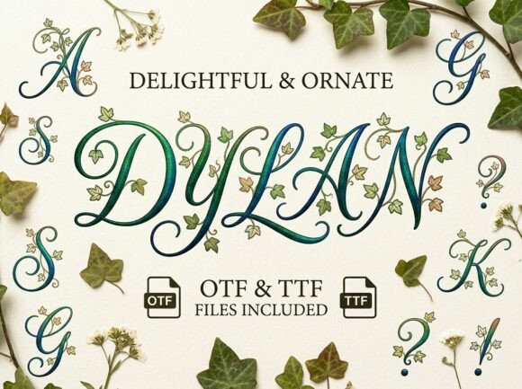 Dylan Font - Preview 1