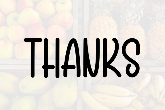 Freshjuice Font PNG with transparent background - Preview 4
