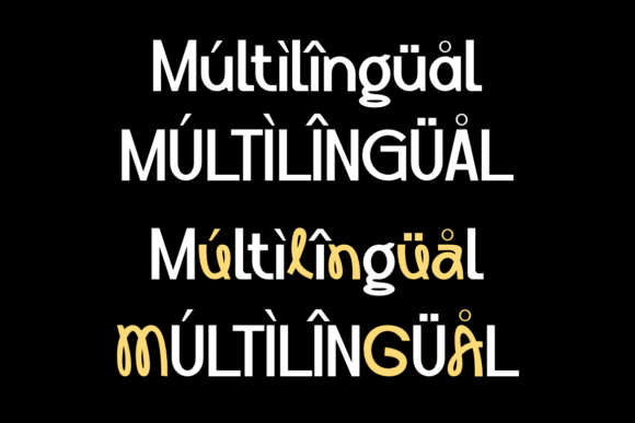 Gasteno Font - Preview 3