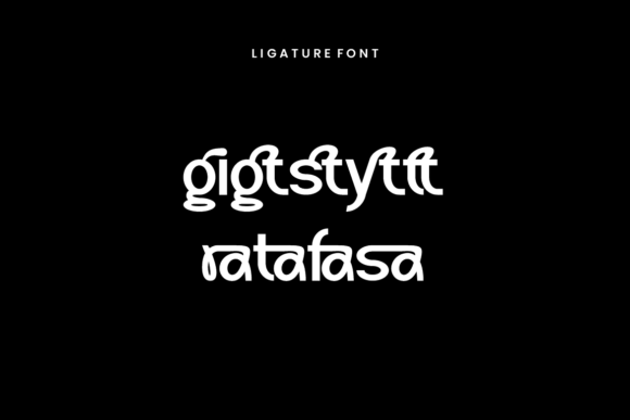 Gasteno Font - Preview 6