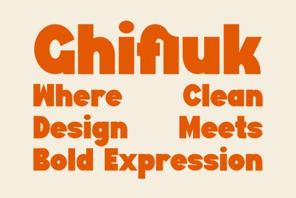 Ghifiuk Font - Preview 4