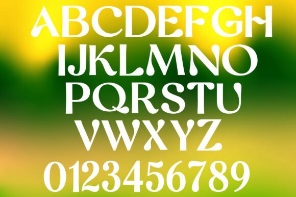 Glow with Joy Font - Preview 1
