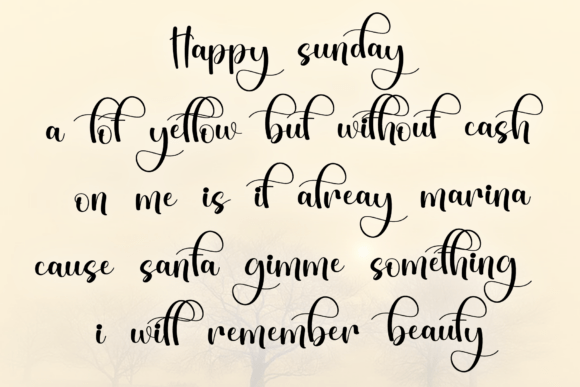 Graduating Font - Preview 2