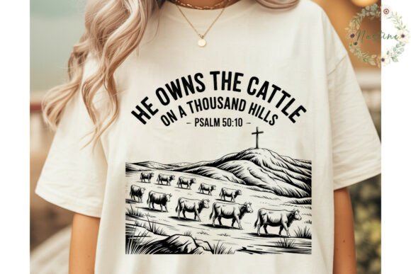 He Owns the Cattle Christian PNG Clipart